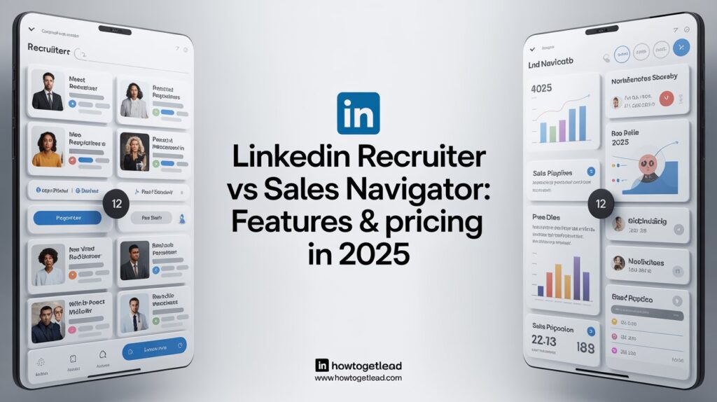 LinkedIn Recruiter vs Sales Navigator