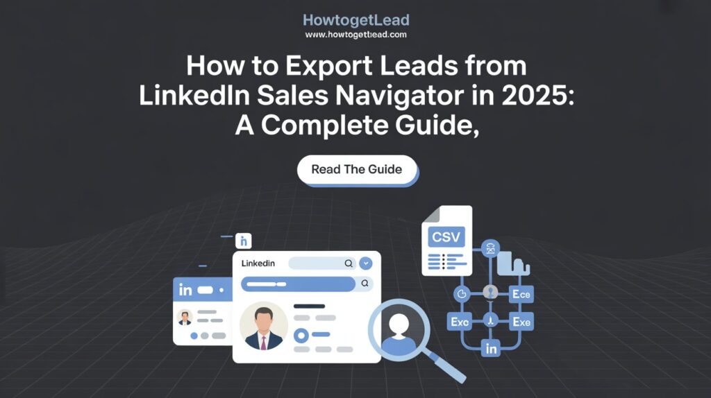 how to export leads from linkedin sales navigator​