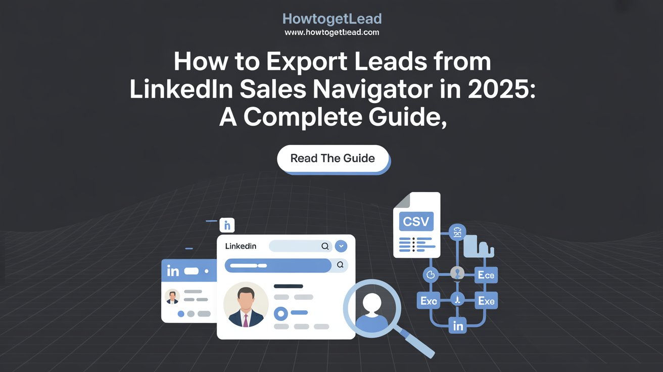 how to export leads from linkedin sales navigator​